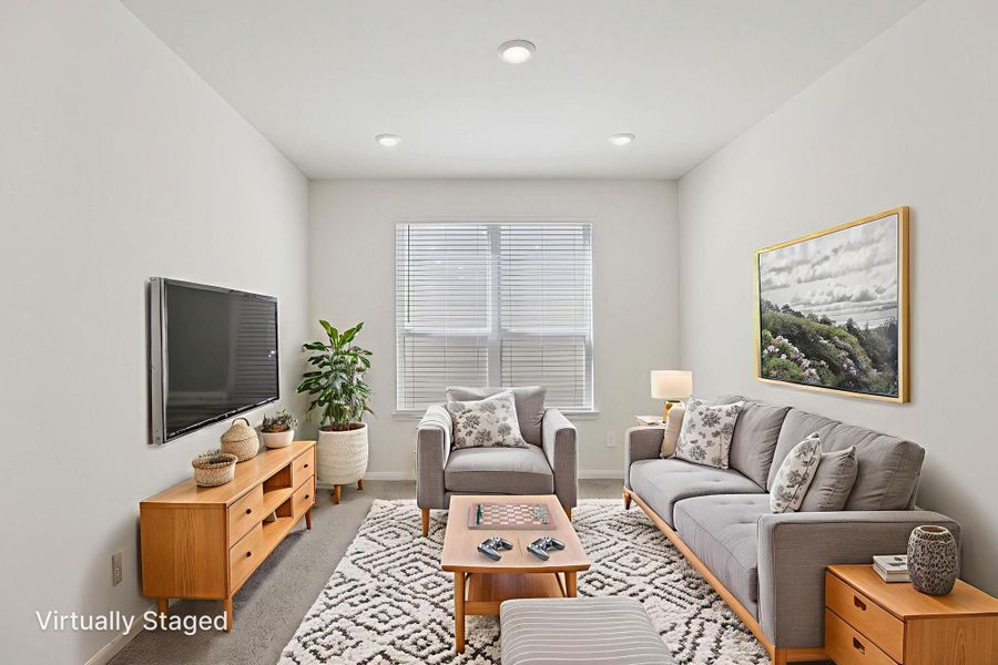 Furnished interior view inside a new home in Kemah Crossing - Luxe Series, Kemah (Image 13). Furnished interior view inside a new home in Kemah Crossing - Luxe Series, Kemah (Image 13).