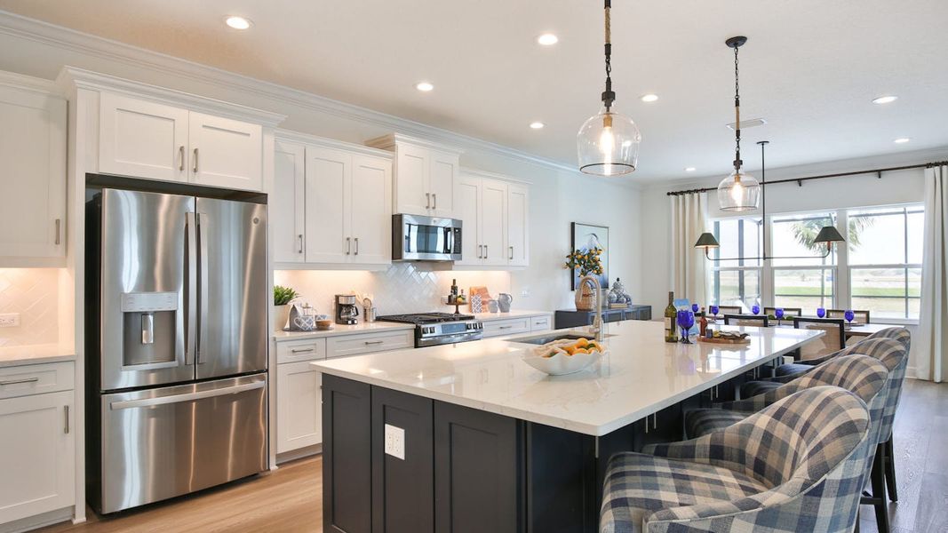 Furnished interior view inside a new home in Palm Grove, Lakewood Ranch (Image 59).