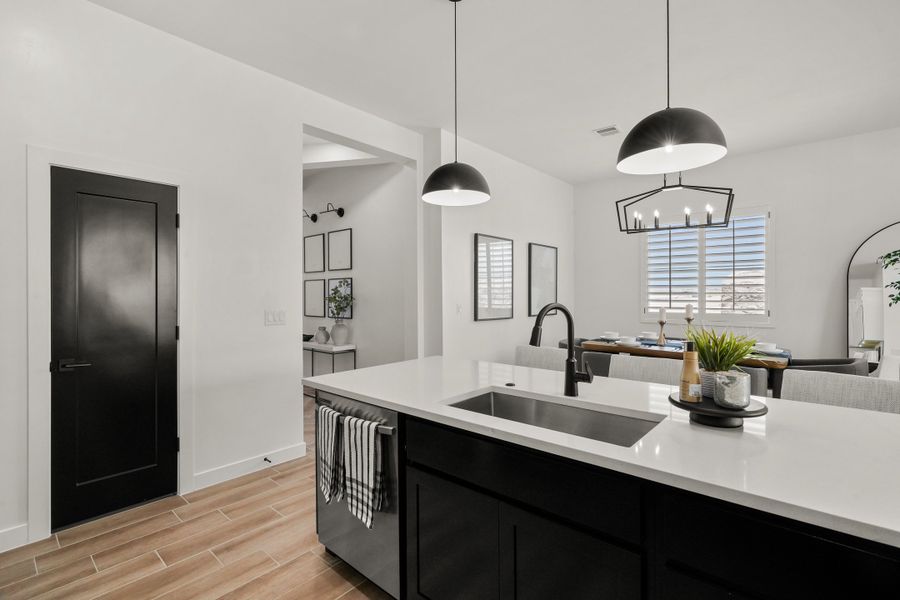 Furnished interior view inside a new home in Paseo Del Este Unit 9, El Paso (Image 24).