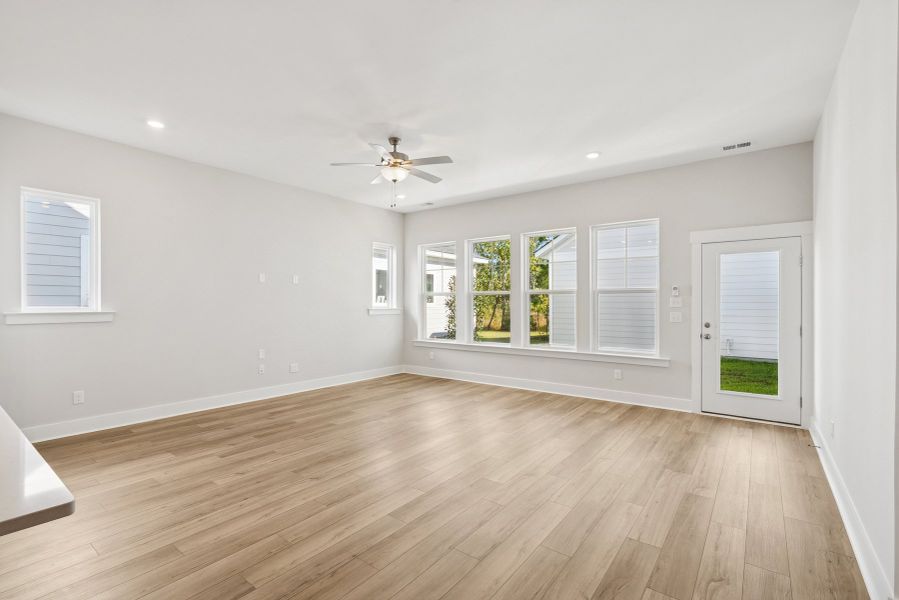 The Brickhaven - Family Room The Brickhaven - Family Room