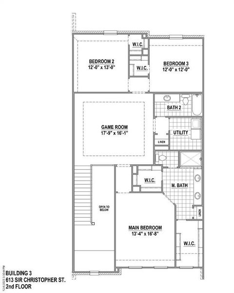 2nd Level Floor Plan