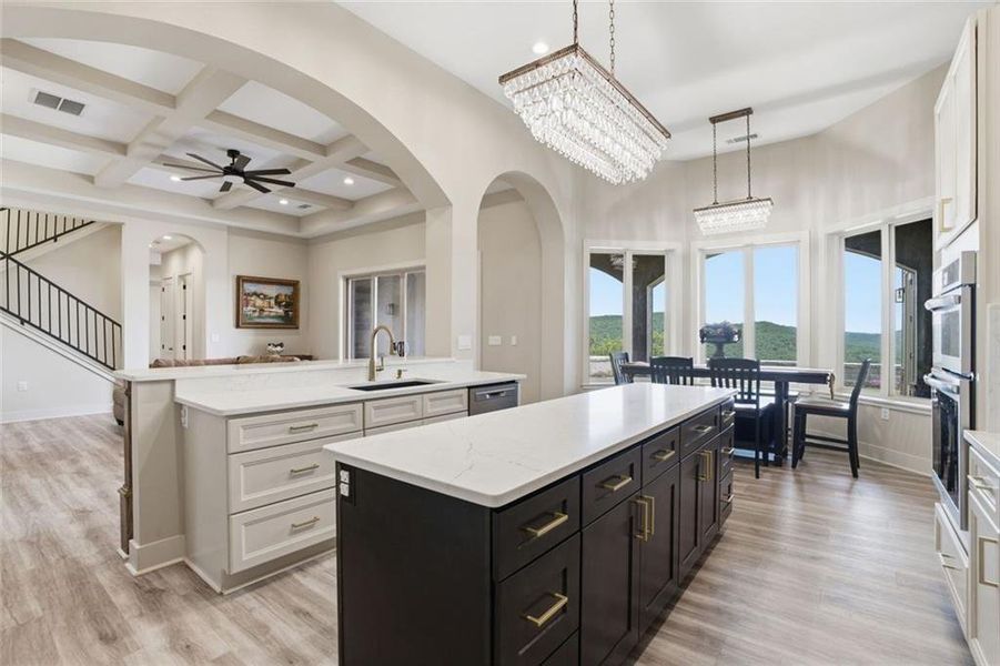 Furnished interior view inside a new home in , Clarkesville (Image 17).