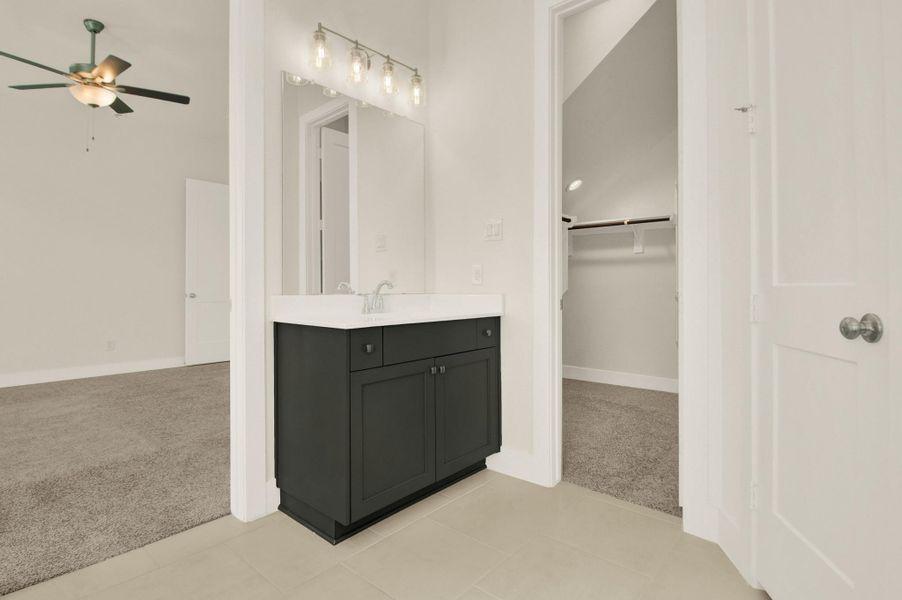 Furnished interior view inside a new home in , Katy (Image 8).