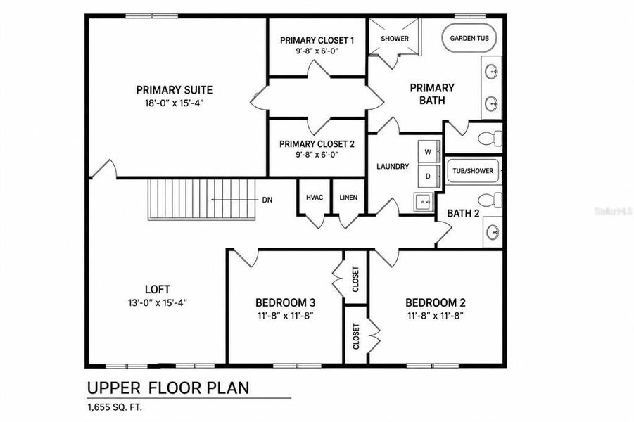 2D floor plan layout of this home in , Sanford, FL (Image 4). 2D floor plan layout of this home in , Sanford, FL (Image 4).