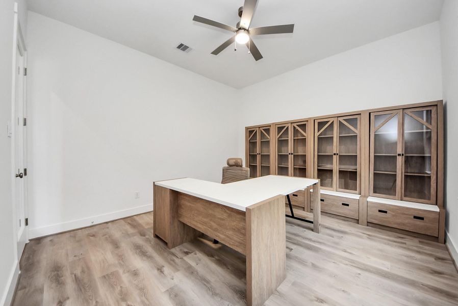 Another view of office or versatile space with natural light - perfect as an office, nursery, or guest room.