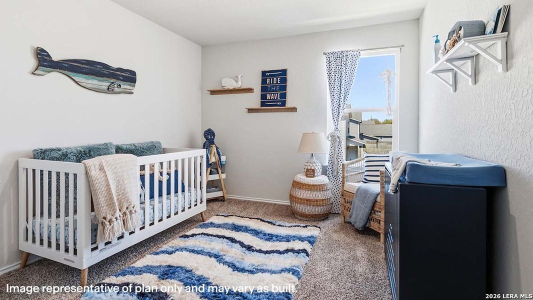 Furnished interior view inside a new home in Riverstone at Westpointe, San Antonio (Image 35).