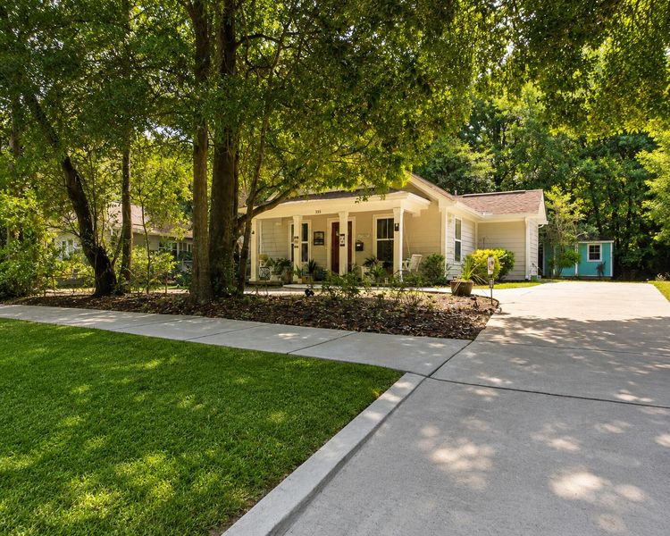 Front exterior of a new home in , Georgetown, SC, highlighting curb appeal (Image 1). Front exterior of a new home in , Georgetown, SC, highlighting curb appeal (Image 1).