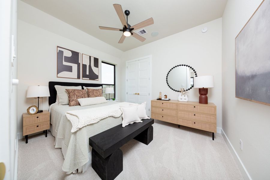 Representative furnished interior of a home built from the Crockett by Beazer Homes in Timber Hollow: Heritage Collection, Magnolia (Image 16). Representative furnished interior of a home built from the Crockett by Beazer Homes in Timber Hollow: Heritage Collection, Magnolia (Image 16).