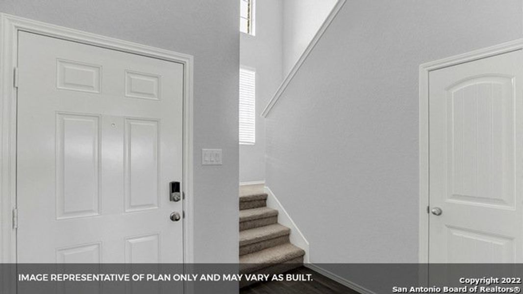 Spacious, unfurnished interior of a new home in Brookstone Creek, San Antonio (Image 10). Spacious, unfurnished interior of a new home in Brookstone Creek, San Antonio (Image 10).