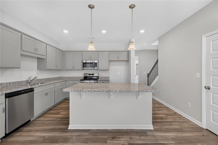 Furnished interior view inside a new home in Fairington, Cartersville (Image 10).