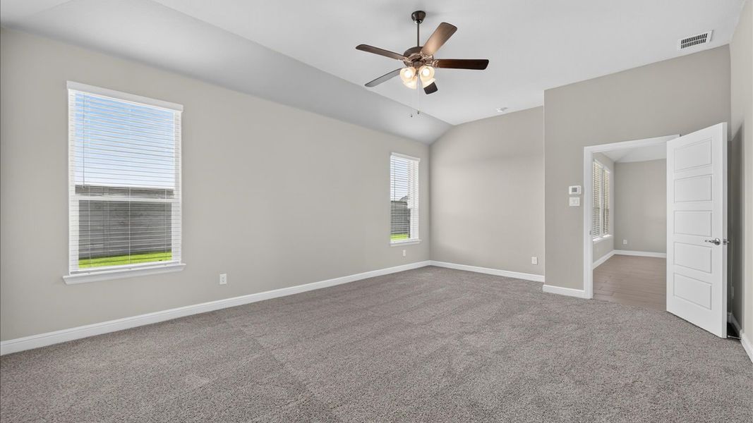 Representative unfurnished interior of a home built from the Hackberry by D.R. Horton in Treeline, Justin (Image 30). Representative unfurnished interior of a home built from the Hackberry by D.R. Horton in Treeline, Justin (Image 30).
