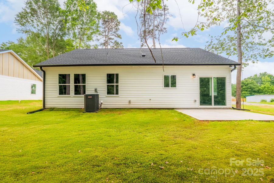 Front exterior of a new home in , Cherryville, NC, highlighting curb appeal (Image 25).