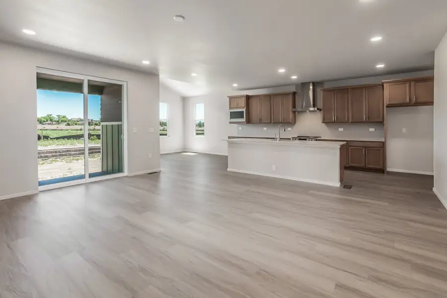 Representative unfurnished interior of a home built from the Morrison by Hartford Homes in Prairie Song, Windsor (Image 53).