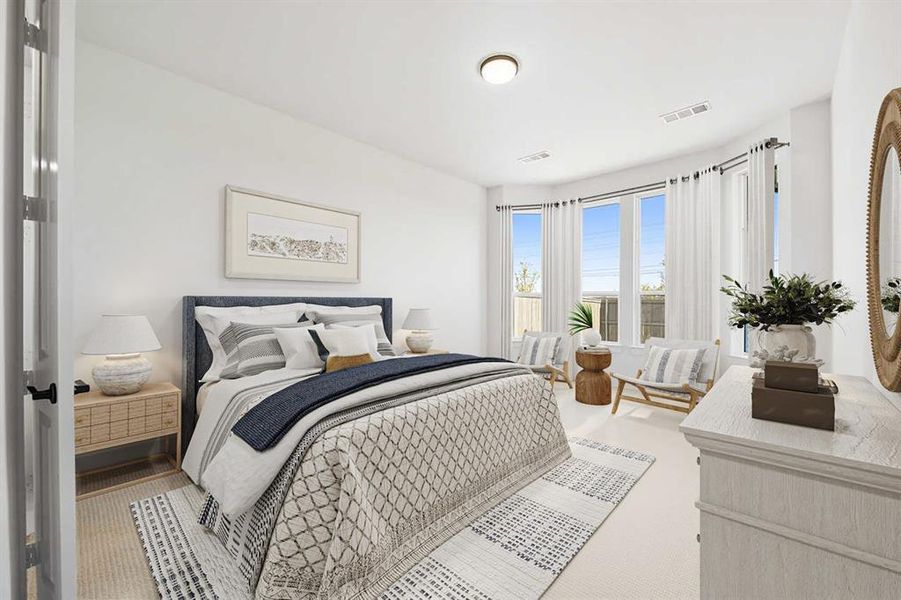 Furnished interior view inside a new home in Pecan Square: 50ft. lots, Northlake (Image 5). Furnished interior view inside a new home in Pecan Square: 50ft. lots, Northlake (Image 5).