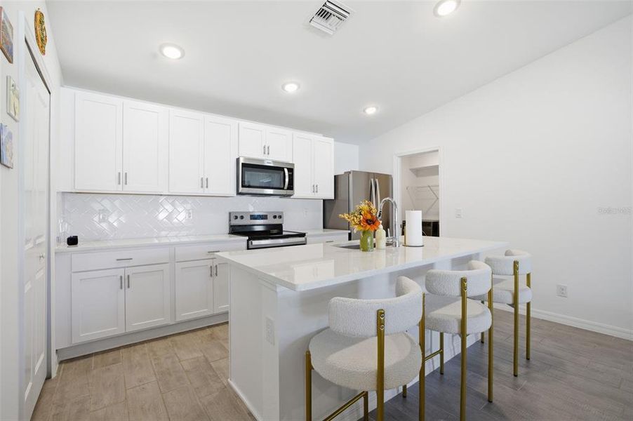 Furnished interior view inside a new home in , Cape Coral (Image 9).