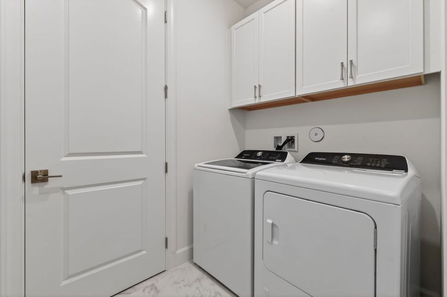 Furnished interior view inside a new home in Del Webb Tradition, Port St. Lucie (Image 15).