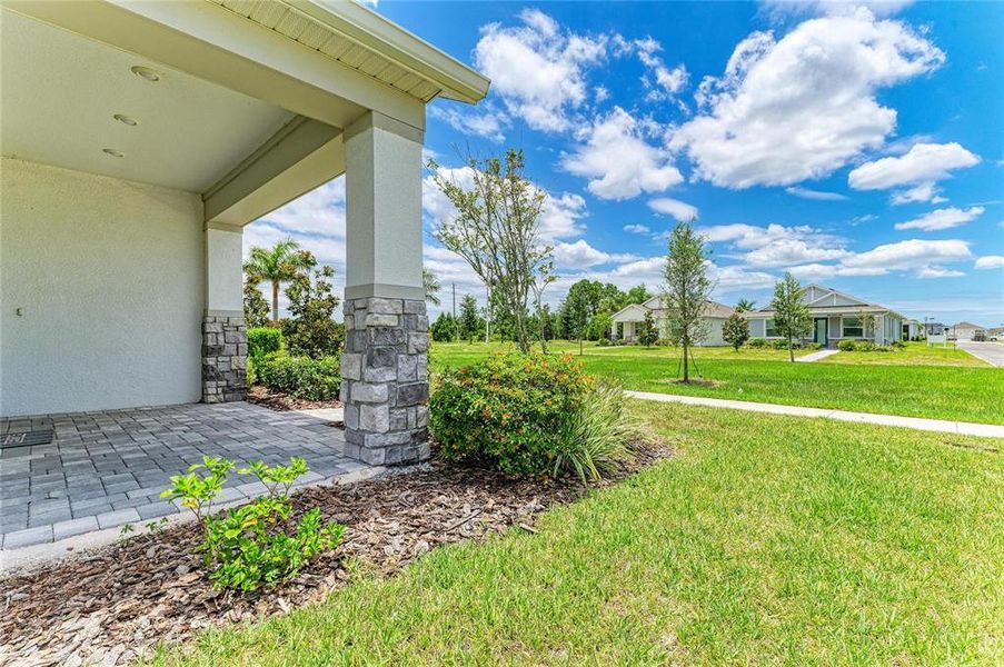 Exterior details and patio area of a home in , Sarasota (Image 35). Exterior details and patio area of a home in , Sarasota (Image 35).