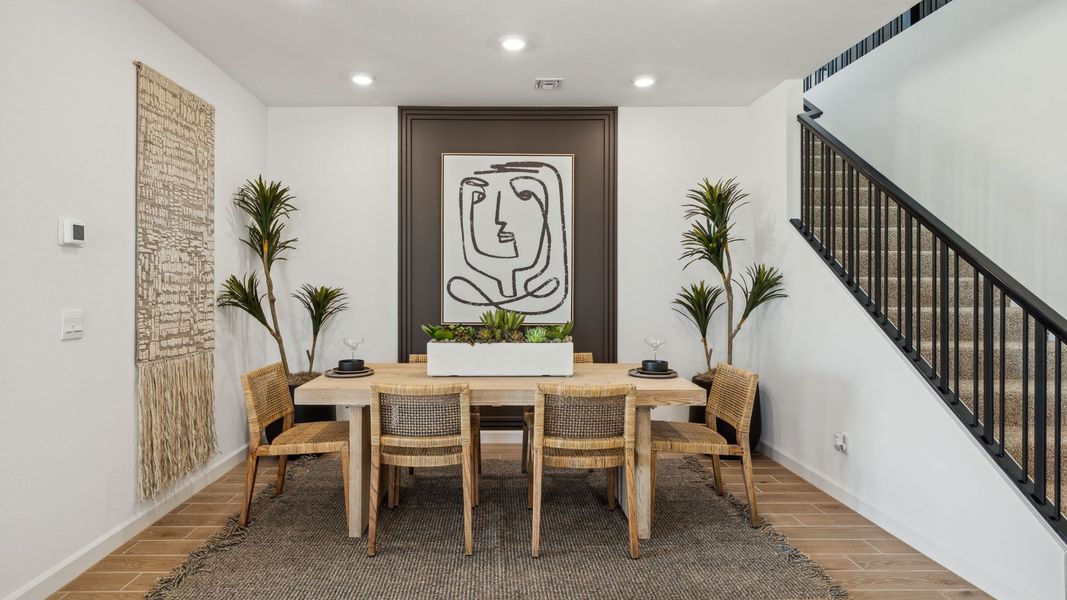 Furnished interior view inside a new home in Remington, Buckeye (Image 12).