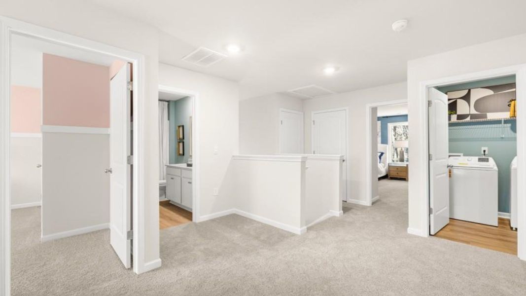 Furnished interior view inside a new home in Liberty Crossing, Braselton (Image 3).