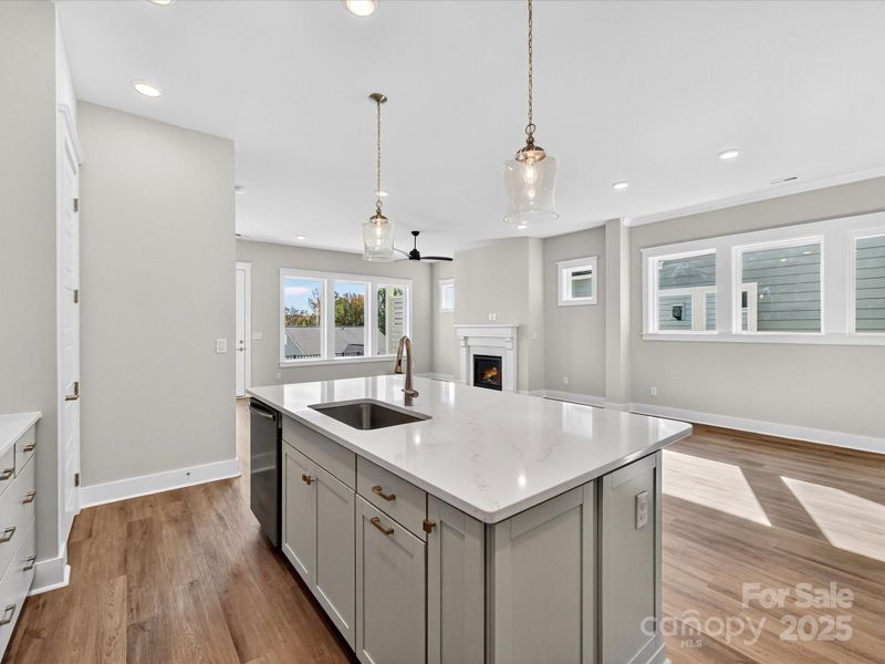 Furnished interior view inside a new home in Encore at Streamside - Classic Series, Waxhaw (Image 10).