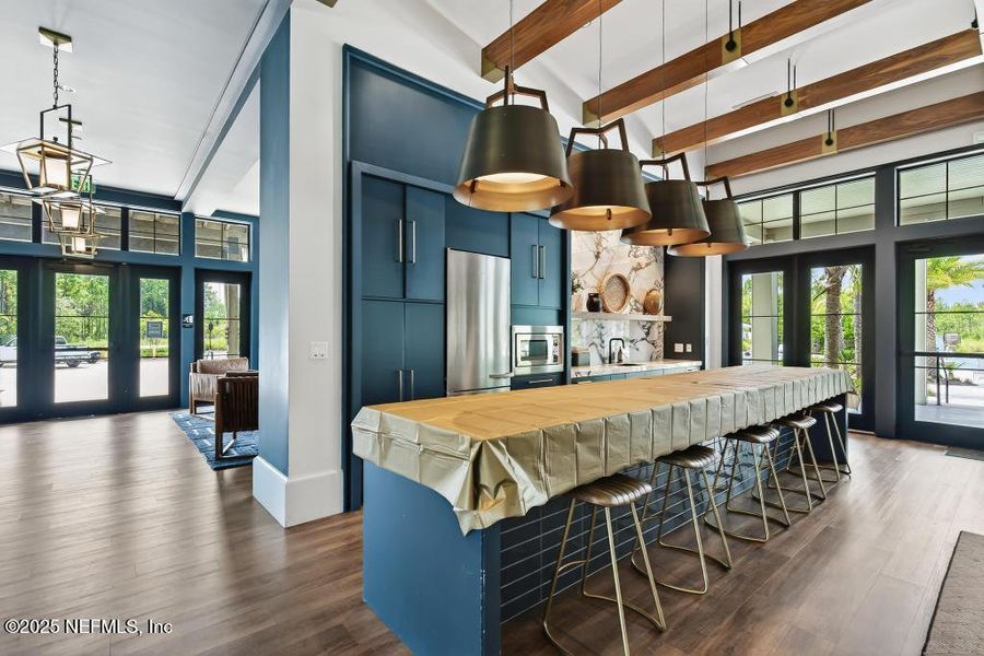 Furnished interior view inside a new home in Tributary, Yulee (Image 17).