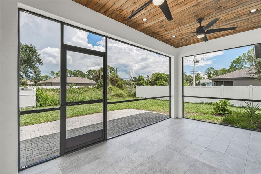 Exterior details and patio area of a home in , North Port (Image 24). Exterior details and patio area of a home in , North Port (Image 24).