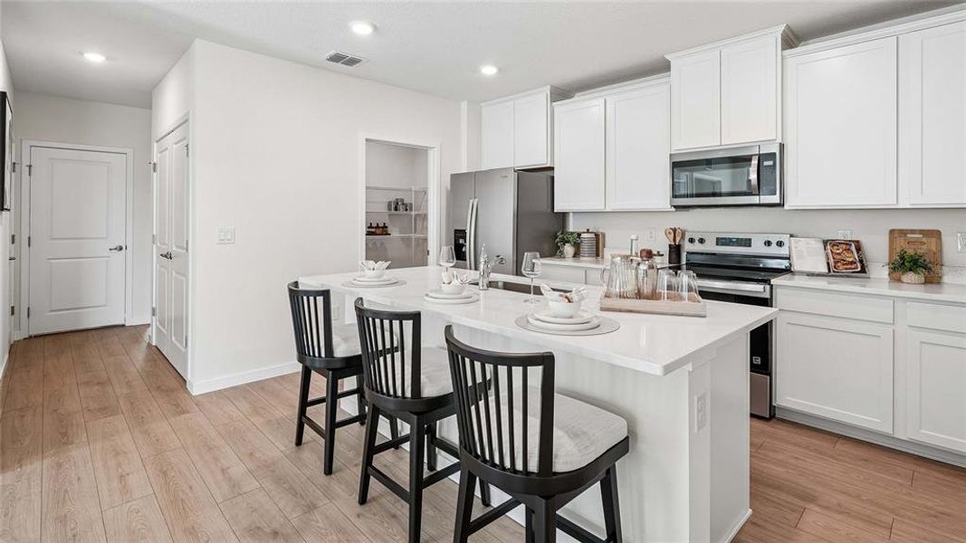 Furnished interior view inside a new home in Ocala Preserve, Ocala (Image 20).