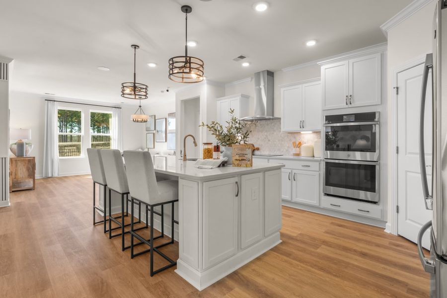Representative furnished interior of a home built from the The Seashore by Chesapeake Homes in Traditions at Carolina Forest, Myrtle Beach (Image 5). Representative furnished interior of a home built from the The Seashore by Chesapeake Homes in Traditions at Carolina Forest, Myrtle Beach (Image 5).