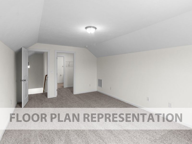 Secondary Bedroom | 1570 Plan by Ivey Homes Secondary Bedroom | 1570 Plan by Ivey Homes