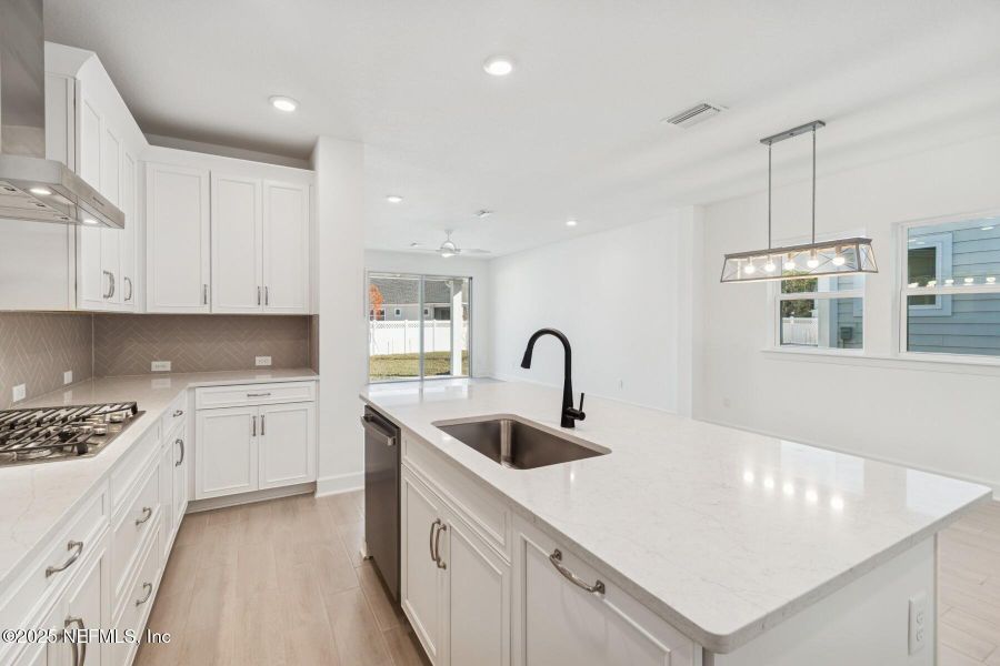 Furnished interior view inside a new home in Evergreen Island at Silverleaf - Classic, St. Augustine (Image 7).