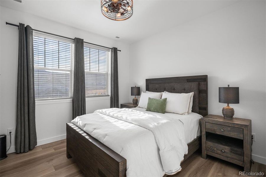 Furnished interior view inside a new home in Red Rocks Ranch, Morrison (Image 46).