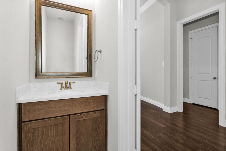 Furnished interior view inside a new home in Artavia 70′, Conroe (Image 18).