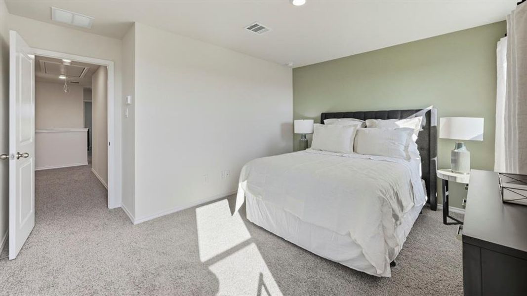 Furnished interior view inside a new home in Arbor Trails South, Princeton (Image 8).