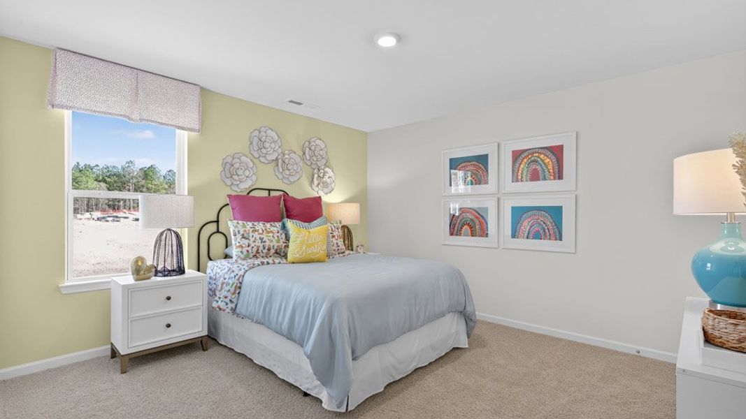 Furnished interior view inside a new home in Madeline Farm, New Bern (Image 36). Furnished interior view inside a new home in Madeline Farm, New Bern (Image 36).