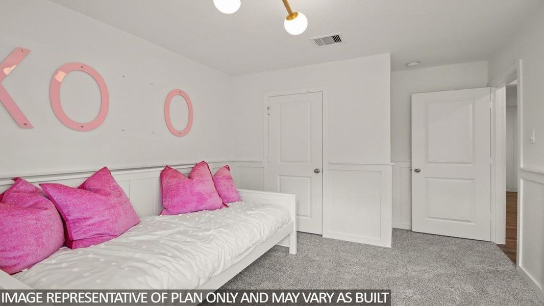 Furnished interior view inside a new home in Porters Mill, New Caney (Image 14). Furnished interior view inside a new home in Porters Mill, New Caney (Image 14).