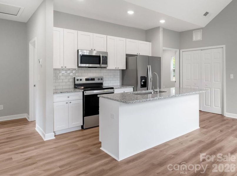 Furnished interior view inside a new home in , East Spencer (Image 20).