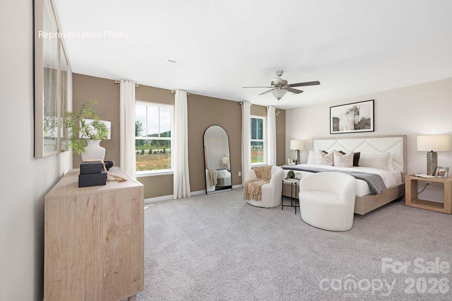 Furnished interior view inside a new home in Silverstein, Salisbury (Image 18).