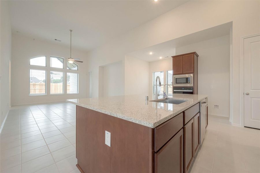 Furnished interior view inside a new home in Mandola Farms , Richmond (Image 6).