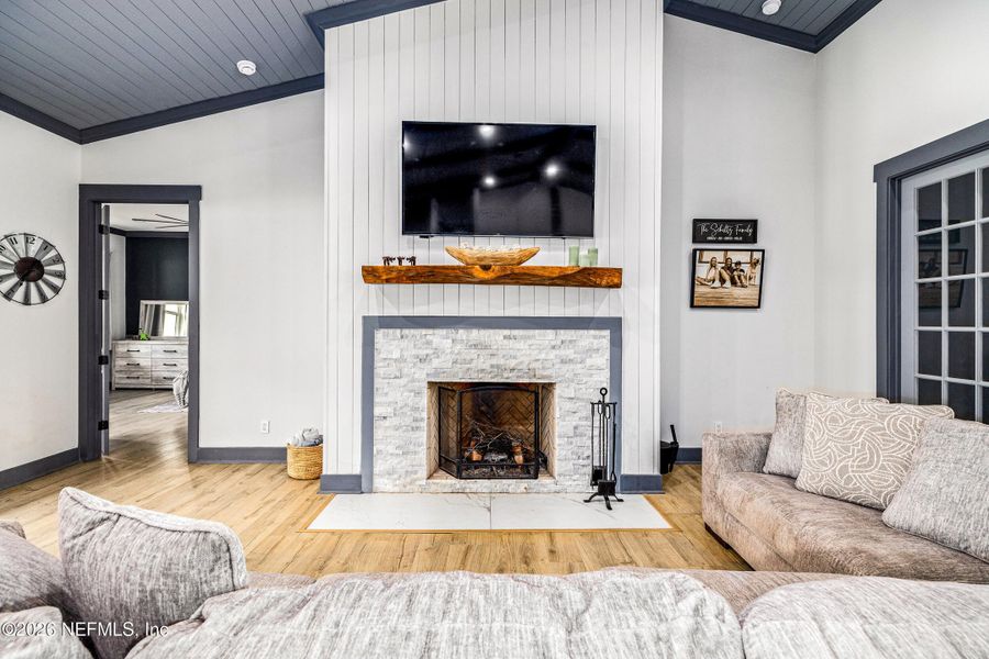 Furnished interior view inside a new home in , Jacksonville (Image 54). Furnished interior view inside a new home in , Jacksonville (Image 54).