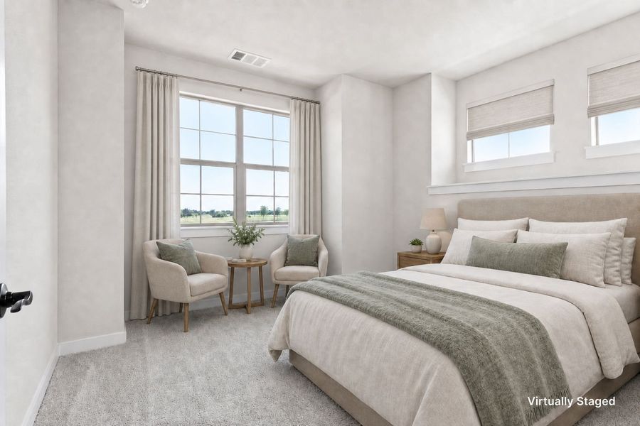 Furnished interior view inside a new home in The Tribute, The Colony (Image 35). Furnished interior view inside a new home in The Tribute, The Colony (Image 35).