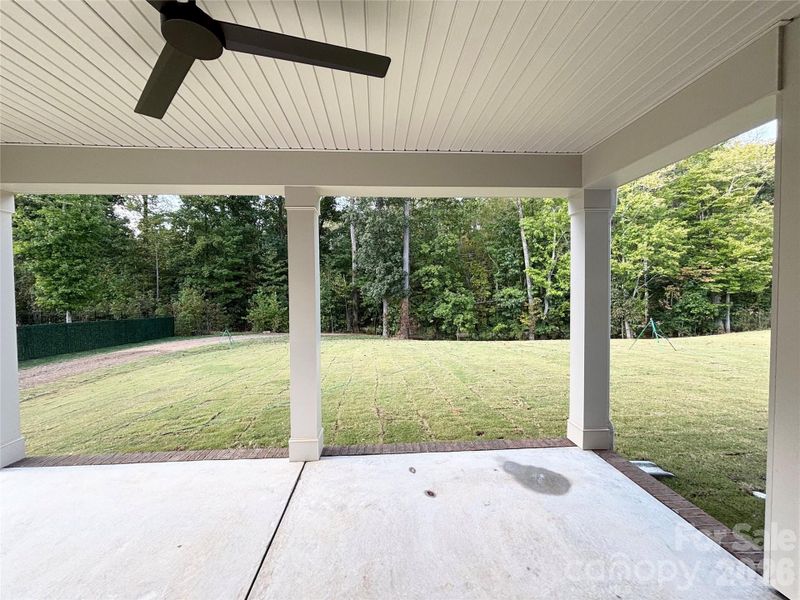 Exterior details and patio area of a home in Ardley, Mint Hill (Image 3).