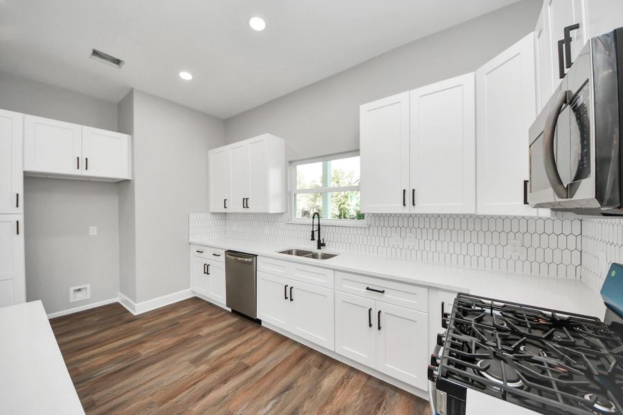 Furnished interior view inside a new home in , Houston (Image 11).