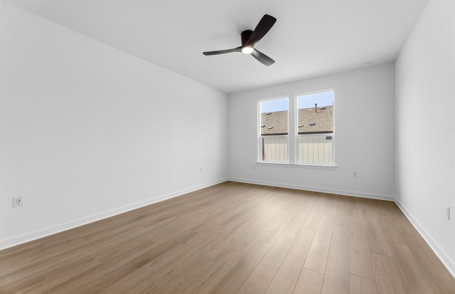 Spacious, unfurnished interior of a new home in Sun City Texas, Georgetown (Image 42). Spacious, unfurnished interior of a new home in Sun City Texas, Georgetown (Image 42).