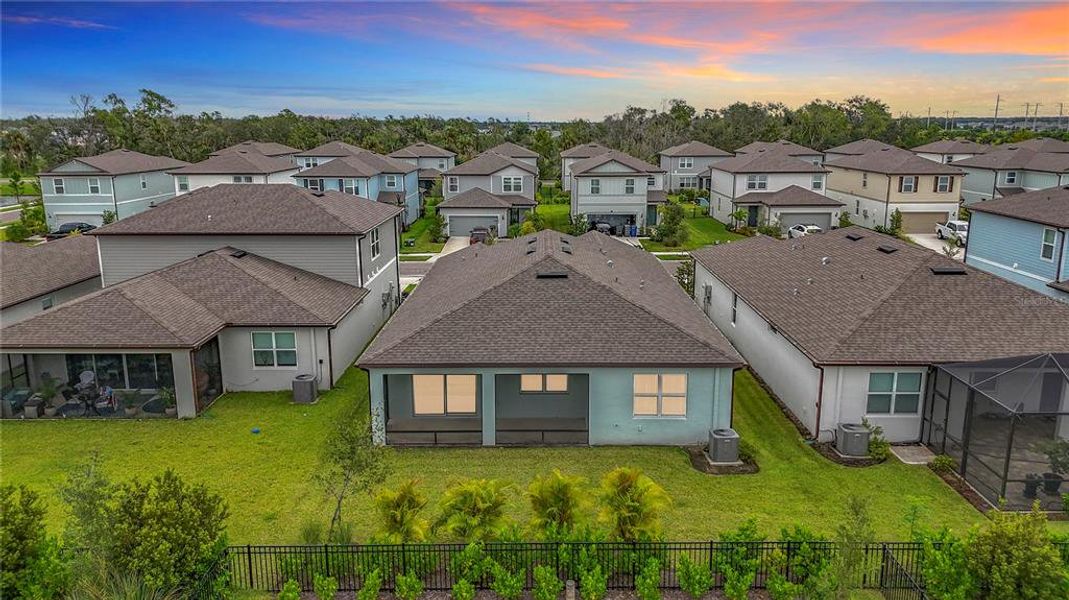 Exterior details and patio area of a home in , Parrish (Image 22).