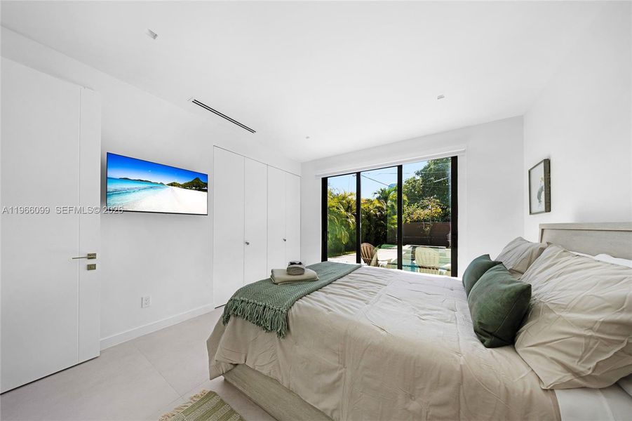 Furnished interior view inside a new home in , Miami (Image 13).