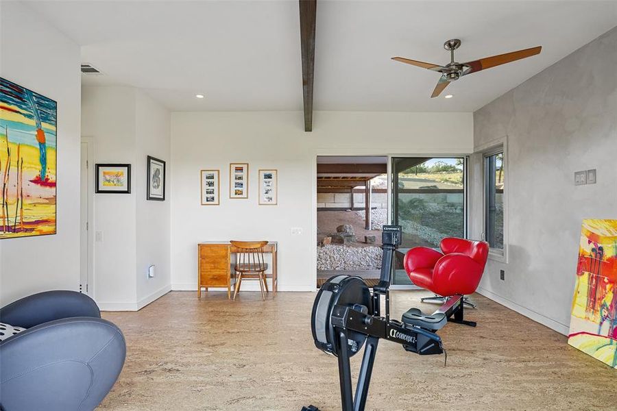 Furnished interior view inside a new home in , Burnet (Image 11).