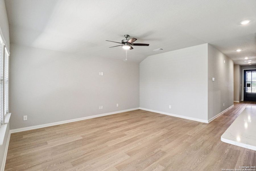Spacious, unfurnished interior of a new home in Arcadia Ridge - Premier Series, San Antonio (Image 35). Spacious, unfurnished interior of a new home in Arcadia Ridge - Premier Series, San Antonio (Image 35).
