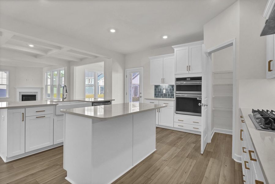 Furnished interior view inside a new home in Grand Park, Leland (Image 8).
