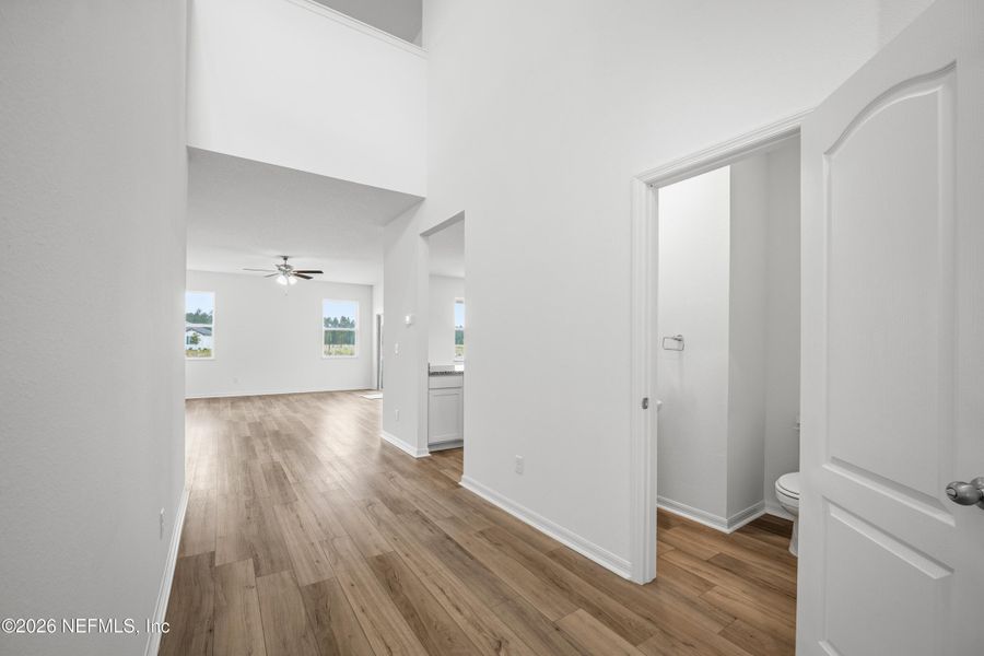 Spacious, unfurnished interior of a new home in Westport Landing, Jacksonville (Image 34).