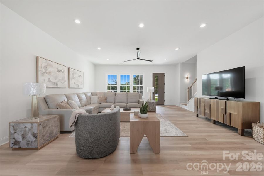 Furnished interior view inside a new home in , Granite Falls (Image 6).